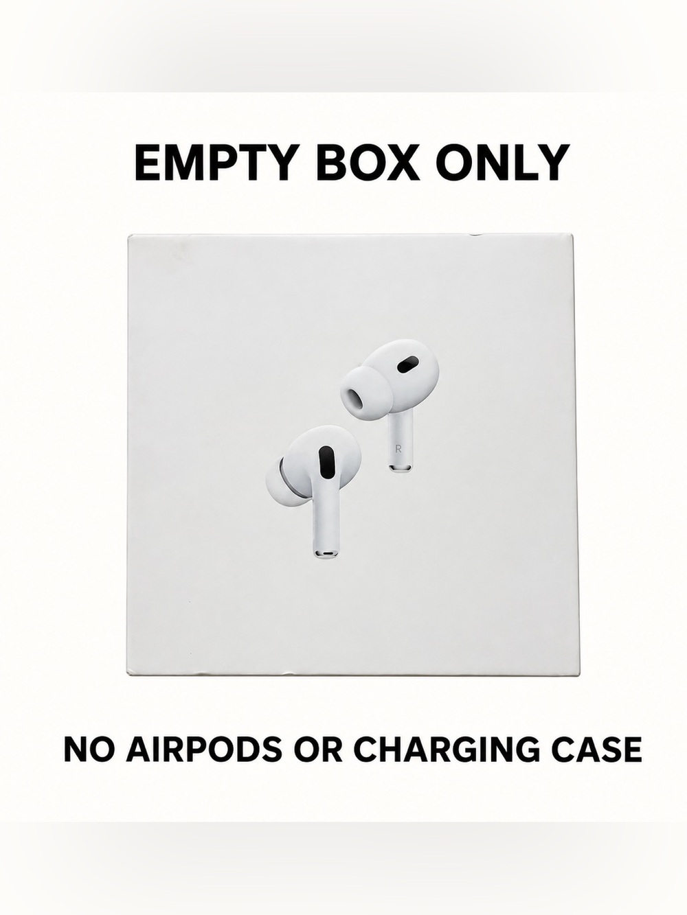 Apple AirPod Pro 2nd Gen White Wireless Earbud Box - Empty Packaging